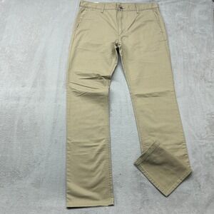 Levi's 511 Slim Fit Chino Pants Mens 36x36 Khaki Tan Cotton Twill Preppy Casual